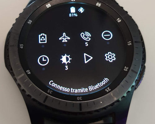 Impostazione gear S3