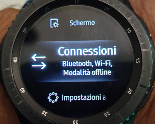 Connessione Su Gear S3